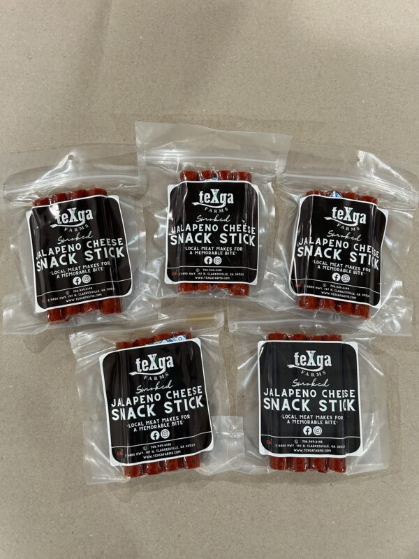 *Out of Stock. Click to Join Waitlist* teXga Smoked Pork Meat Sticks (5) Bags @ $7.99/bag - Image 2